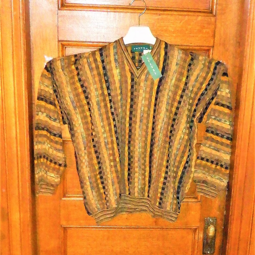 ~~~ TUNDRA  XXL ~ Coogi Style 3D - 80's Brand New with Tag (M / F)
